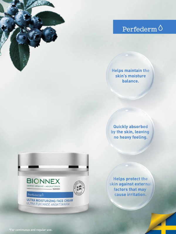 BIONNEX PERFEDERM ULTRA MOISTURIZING FACE CREAM 50 ML