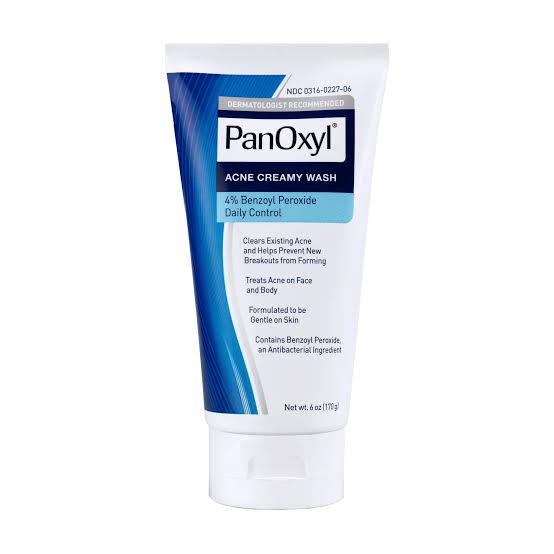 PANOXYL ACNE CREAMY FACE WASH 4% BENZOYL PEROXIDE 170G