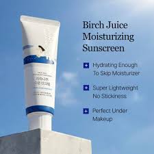 Birch juice moisturizing sunscreen spf50+ pA++++