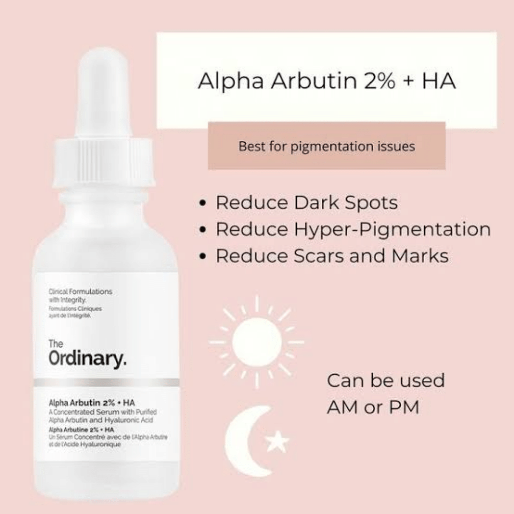 The Ordinary Alpha Arbutin 2% + HA Serum 30ml Secondary image