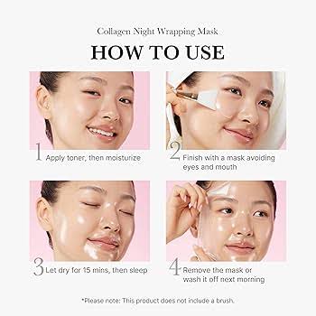 Medicube collagen night wrapping mask(without box)