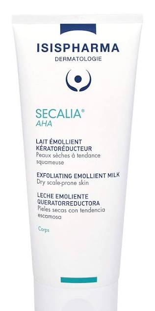 Isispharma secalia AHA exfoliating emollient milk