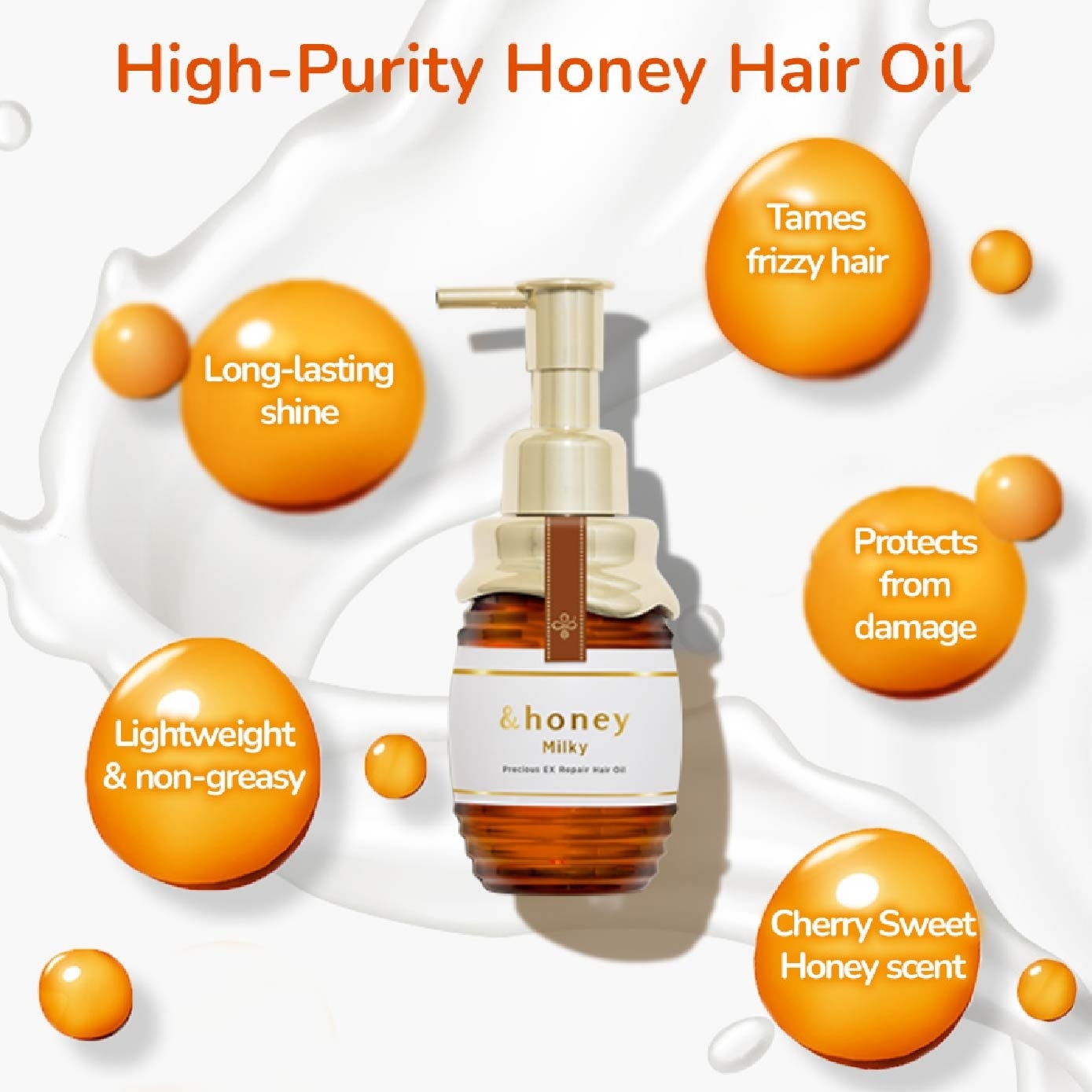 & Honey MILKY PRECIOUS EX REPAIR HAIR MILK