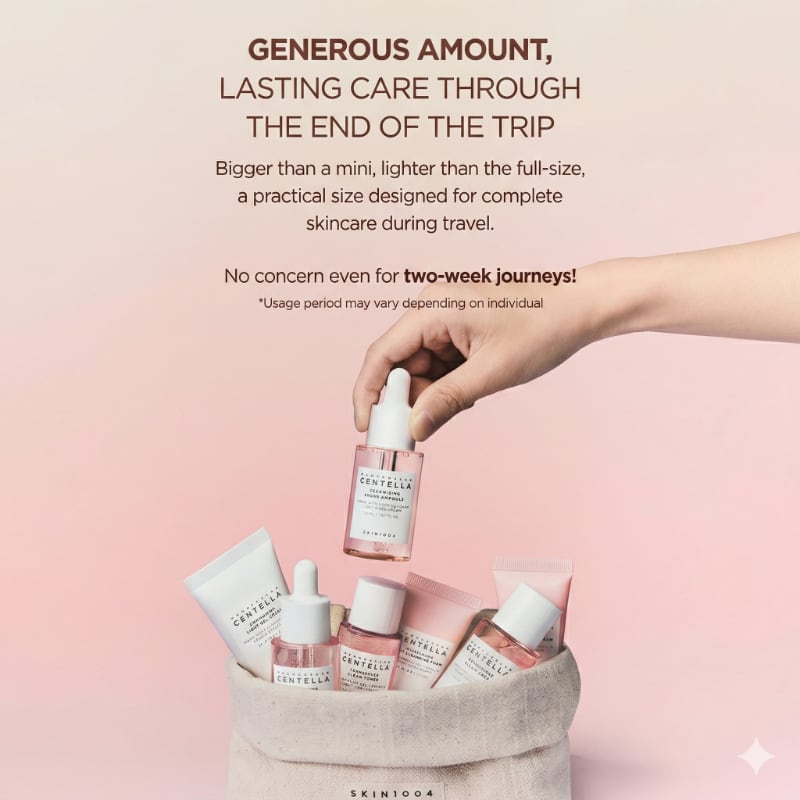 SKIN1004 Madagascar Centella Poremizing Travel Kit