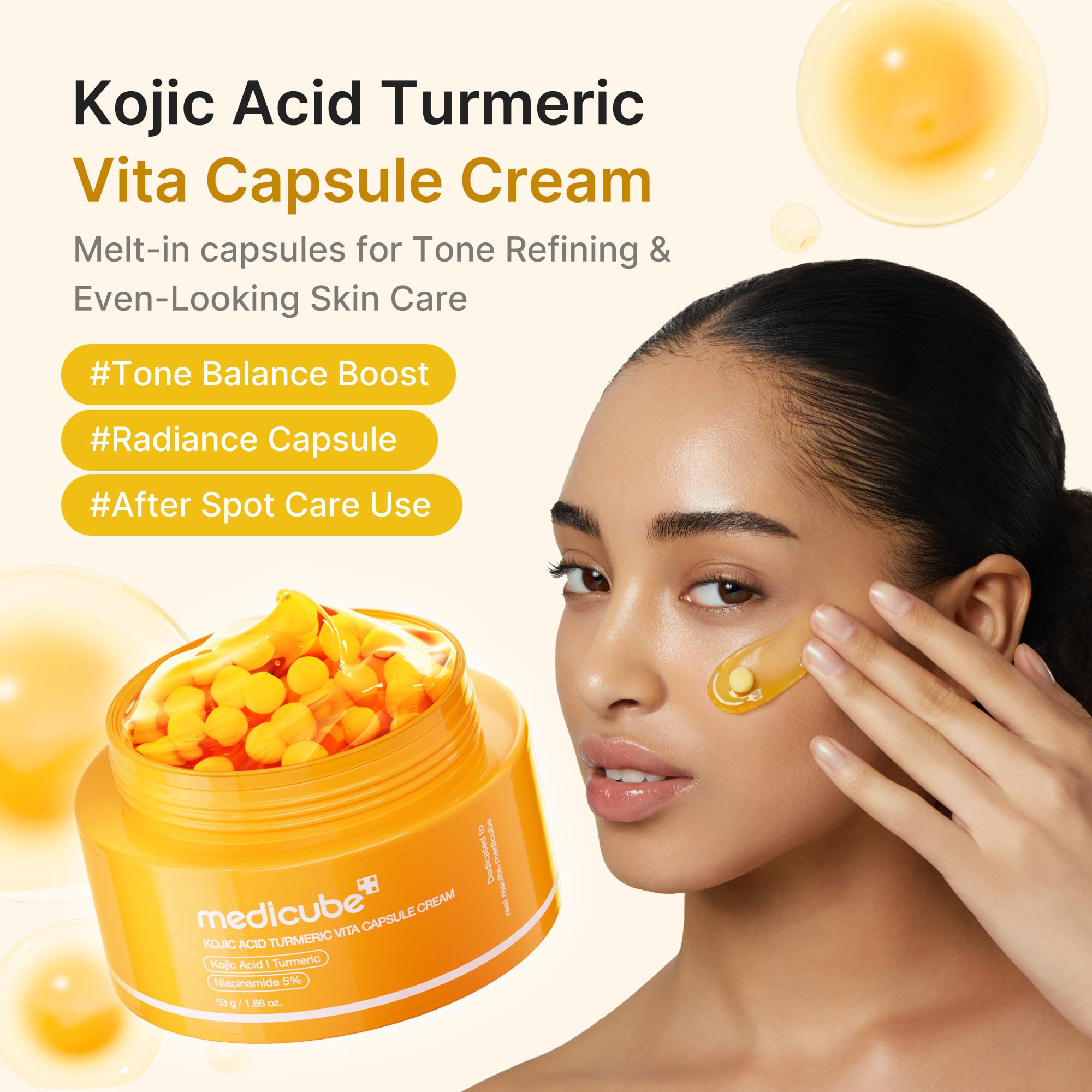Kojic Acid Turmeric Vita Capsule Cream Secondary image