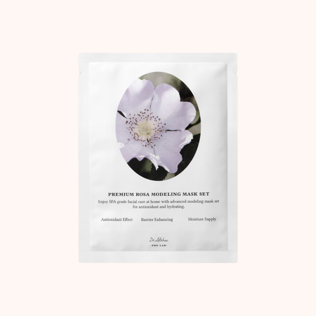 Dr. Althea Premium Rosa Modeling Mask