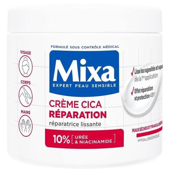 Mixa Care cream 10% Urea Cica Repair, 400 ml,