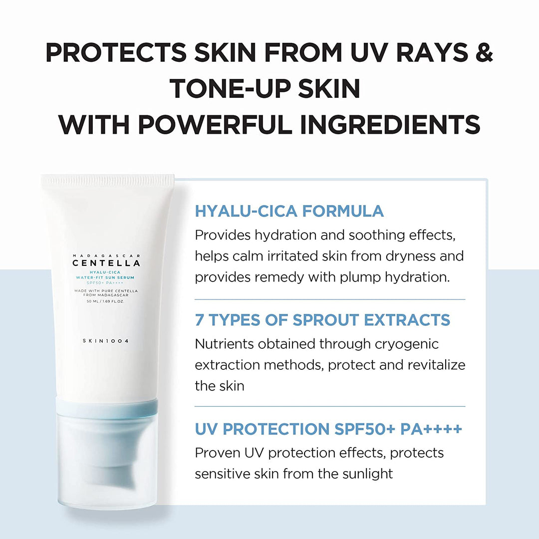 SKIN 1004 - Madagascar Centella Hyalu-Cica Water-Fit Sun Serum 15 ml