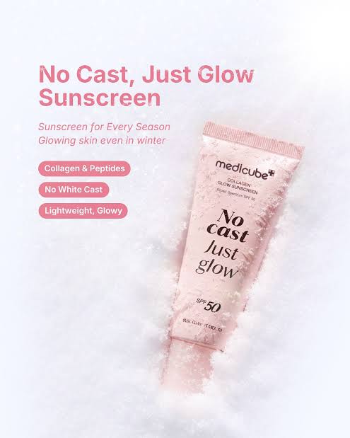 Medicube | NO CAST just glow  Sunscreen - 50ml