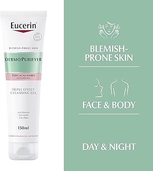 Eucerin DermoPurifyer Anti-Blemish Triple Effect Cleansing Gel 150ml