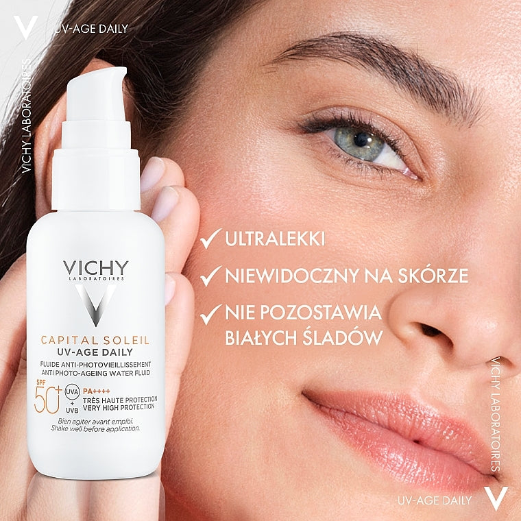 Vichy Capital Soleil SPF 50+ UV-Age Daily Water Fluid 40 ml