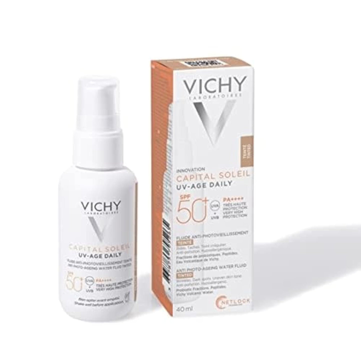 Vichy Capital Soleil SPF 50+ UV-Age Daily Tinted Water Fluid 40 ml