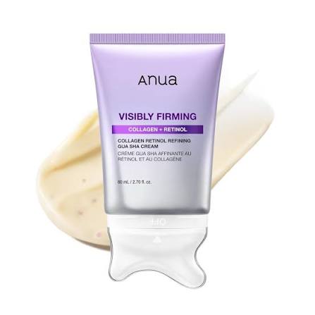 Anua Visibly Firming Collagen Retinol Refining Gua Sha Cream 80ml