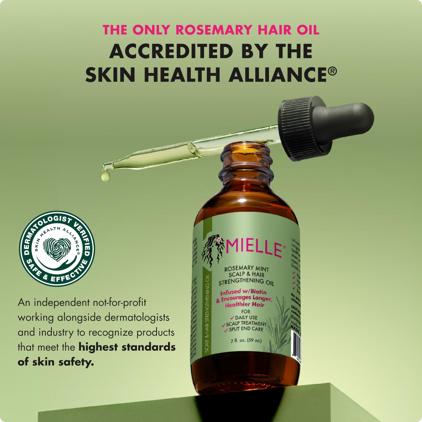 Mielle Organics Rosemary Mint Scalp & Hair Strengthening Oil 59ML