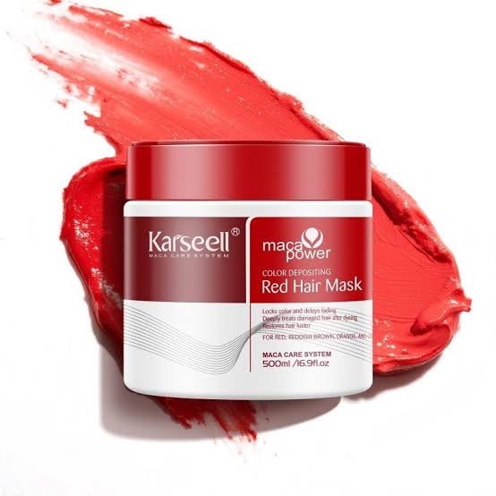 Karseell Color Depositing Red Hair Mask Main image