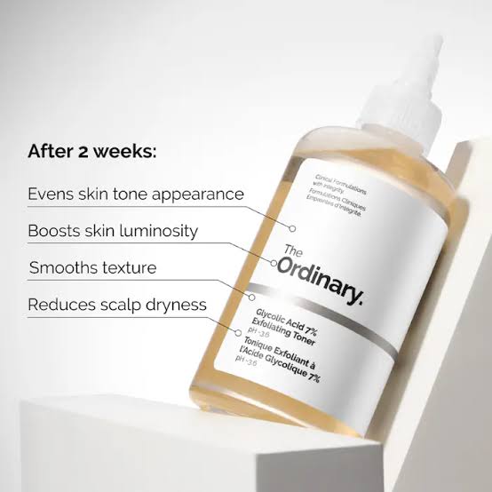 The Ordinary Glycolic Acid 7% Exfoliating Toner – 100ml