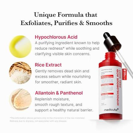 Medicube hypochlorus acid peel shot