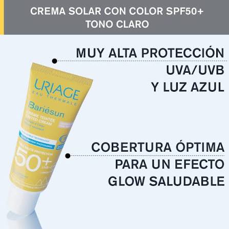 Uriage Barisun Moisturizing Cream Fragrance-Free SPF50+ 50ml
