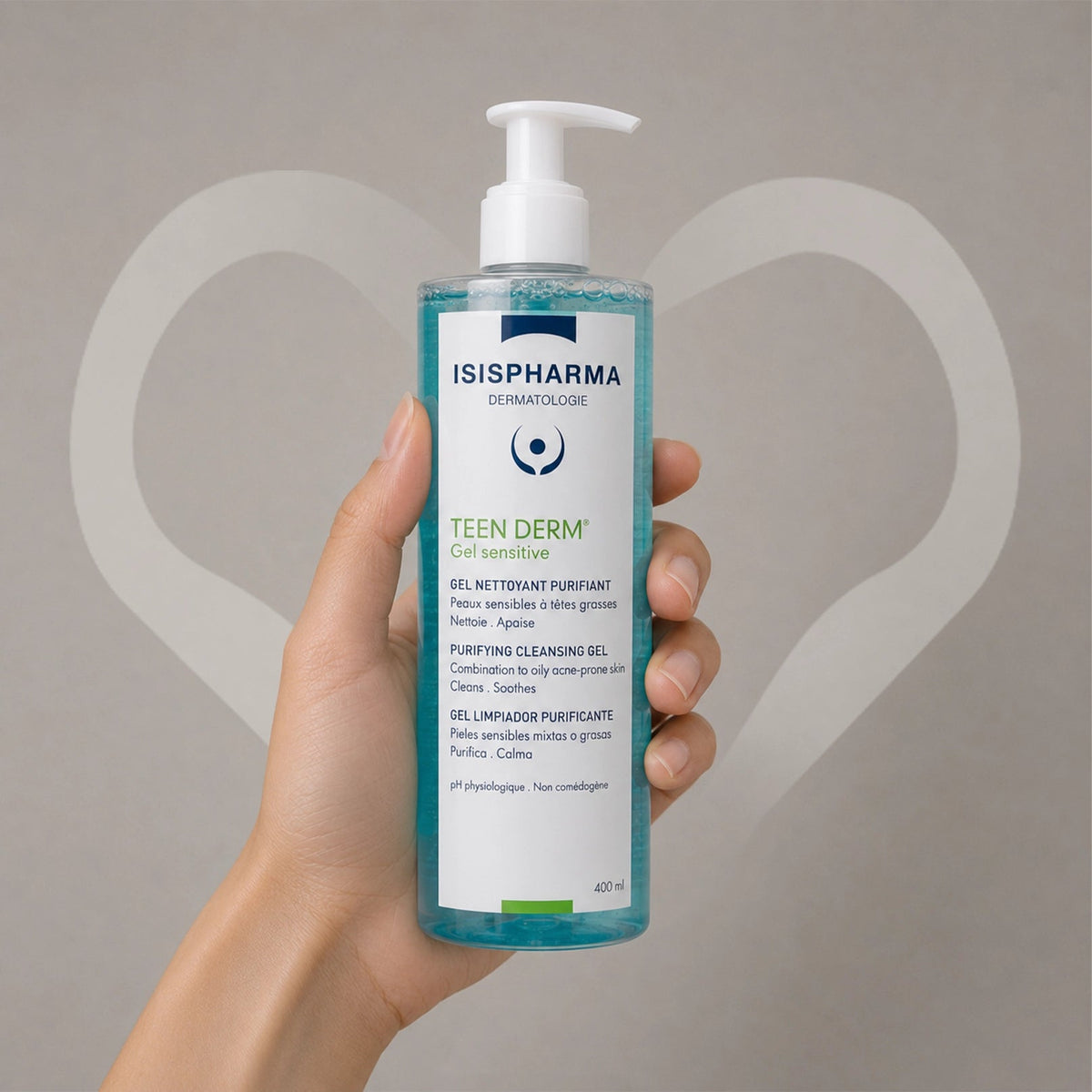 Teen Derm Sensitive Purifying Cleansing Gel - 250ml - Isis