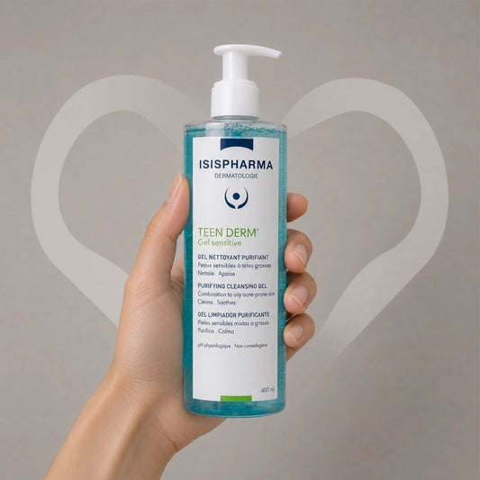 Teen Derm Sensitive Purifying Cleansing Gel - 250ml - Isis
