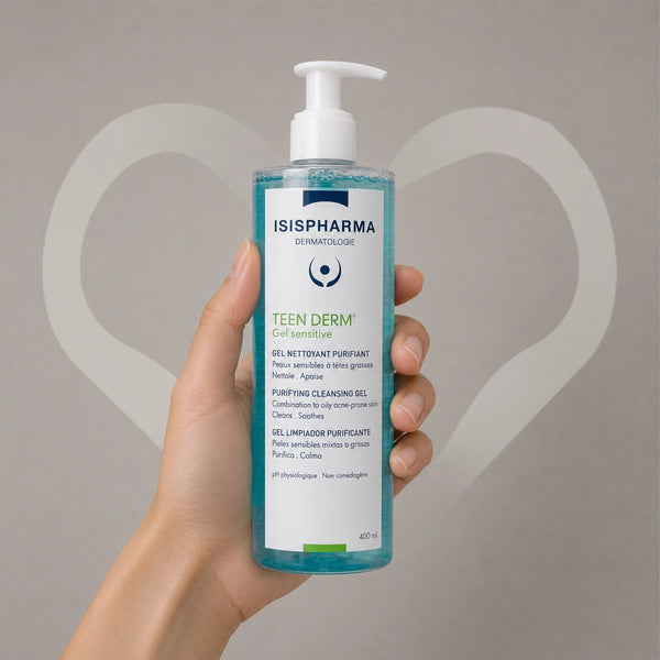 Teen Derm Sensitive Purifying Cleansing Gel - 250ml - Isis