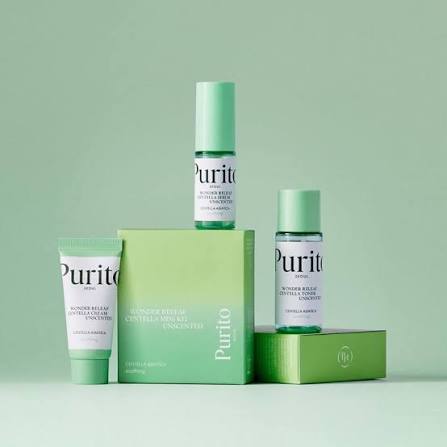 Purito Seoul wonder relief centella mini kit unscented