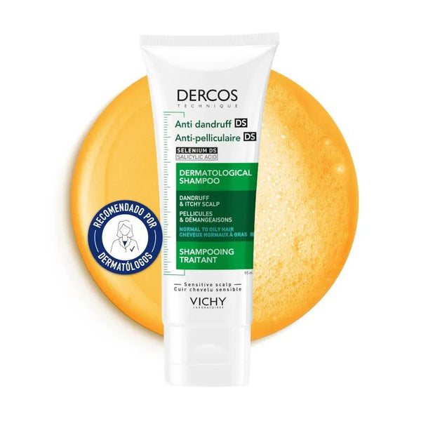 VICHY DERCOS Anti-Dandruff Normal to Oily Hair Shampoo 95ml