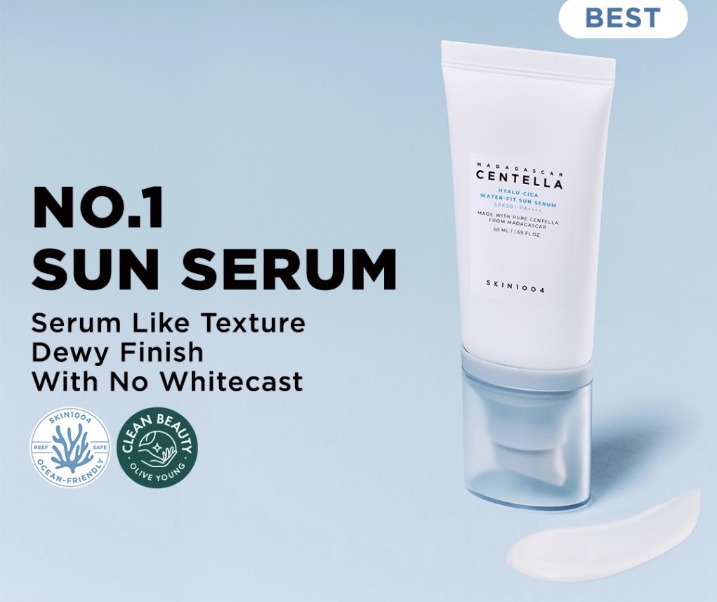 SKIN 1004 - Madagascar Centella Hyalu-Cica Water-Fit Sun Serum 15 ml