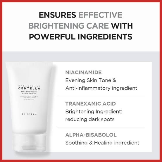 MADAGASCAR CENTELLA TONE BRIGHTENING CAPSULE CREAM (75ML)
