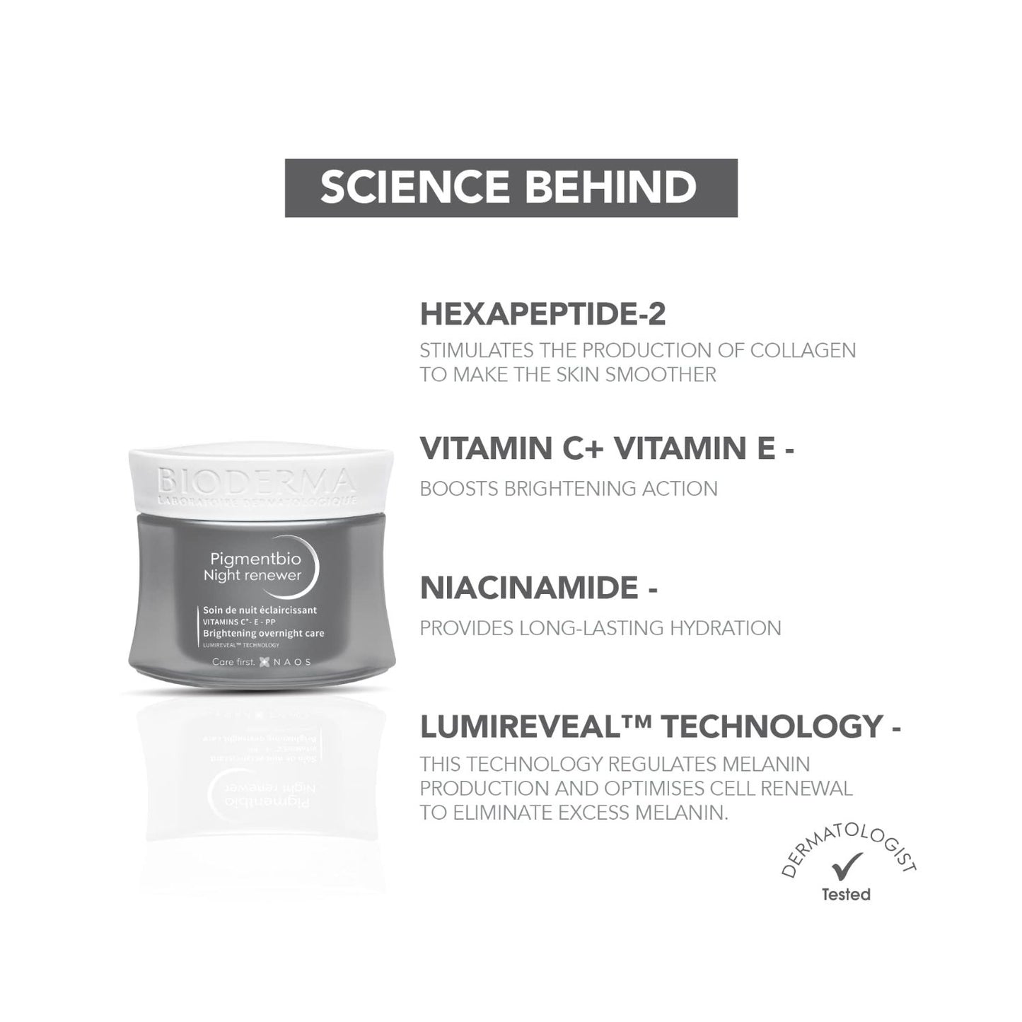 Bioderma Pigmentbio Night Renewer 50 ml