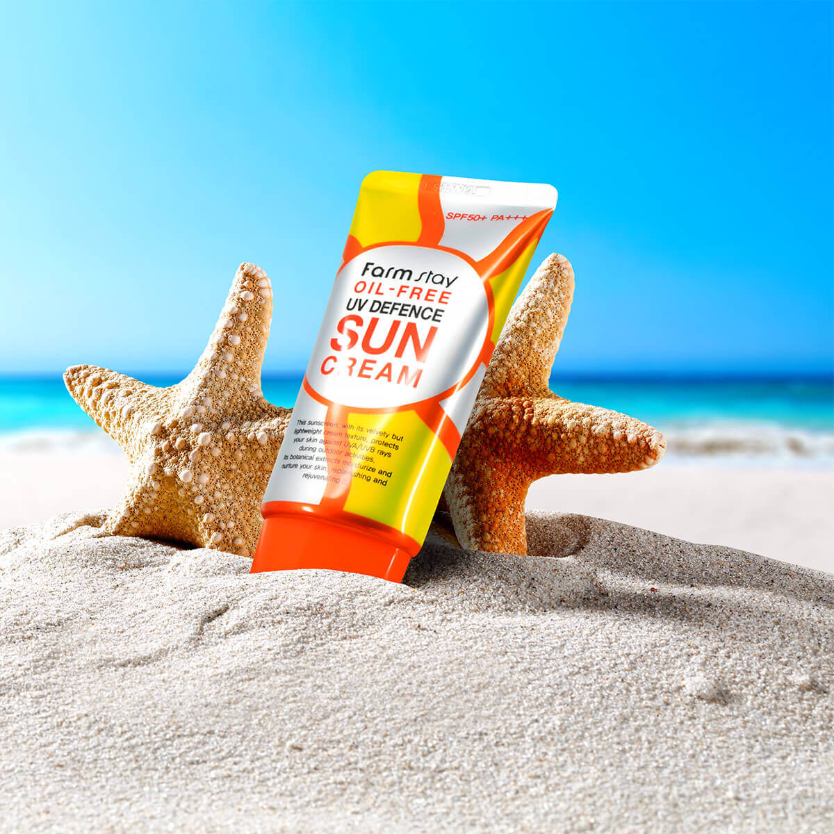 FARMSTAY OIL-FREE UV Defence Sun Cream, 70 ml