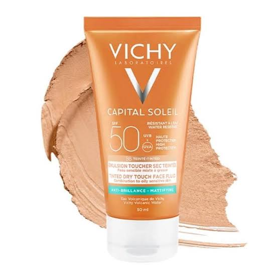 Vichy Capital Soleil SPF 50 BB Tinted Dry Touch Face Fluid 50 ml