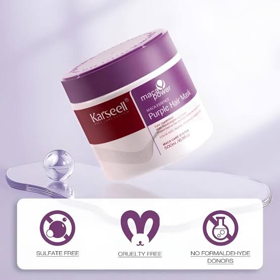 Karseell maca power Purple Hair Mask 500ML