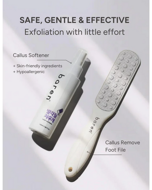 Baren Foot Exfoliant Softener At-Home Kit