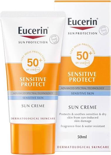 Eucerin sensitive protect sun cream