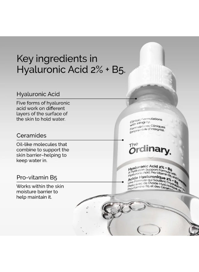The Ordinary Hyaluronic Acid 2% + B5 30ML