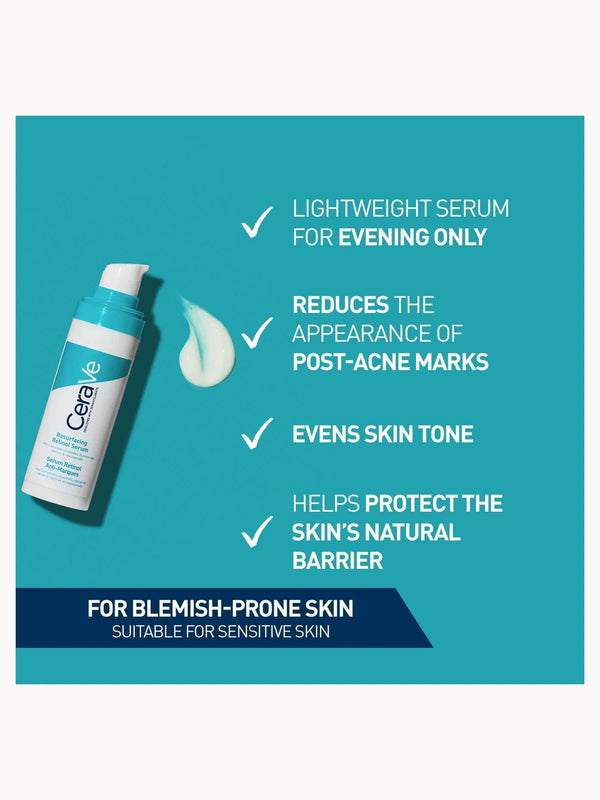 CeraVe Resurfacing Retinol Serum with Ceramides & Niacinamide