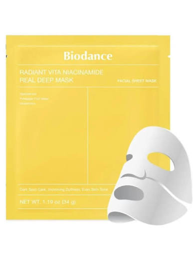 BIODANCE - Radiant Vita Niacinamide Real Deep Mask