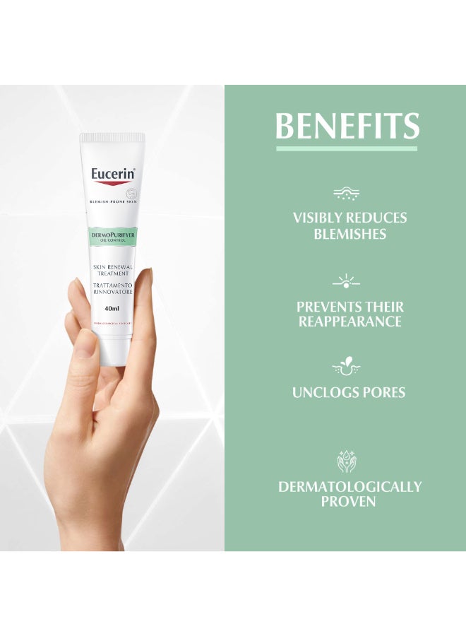 Eucerin DermoPurifyer Oil Control SKIN RENEWAL TREATMENT CREAM 40ml