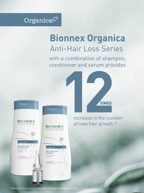 BIONNEX ORGANICA ANTI-HAIR LOSS SHAMPOO FOR DRY AND DAMAGED HAIR 300 ML