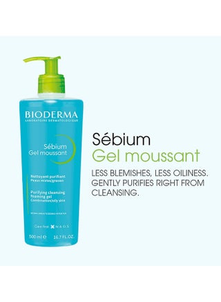 Bioderma Sebium Gel Moussant Face Wash - 200ml