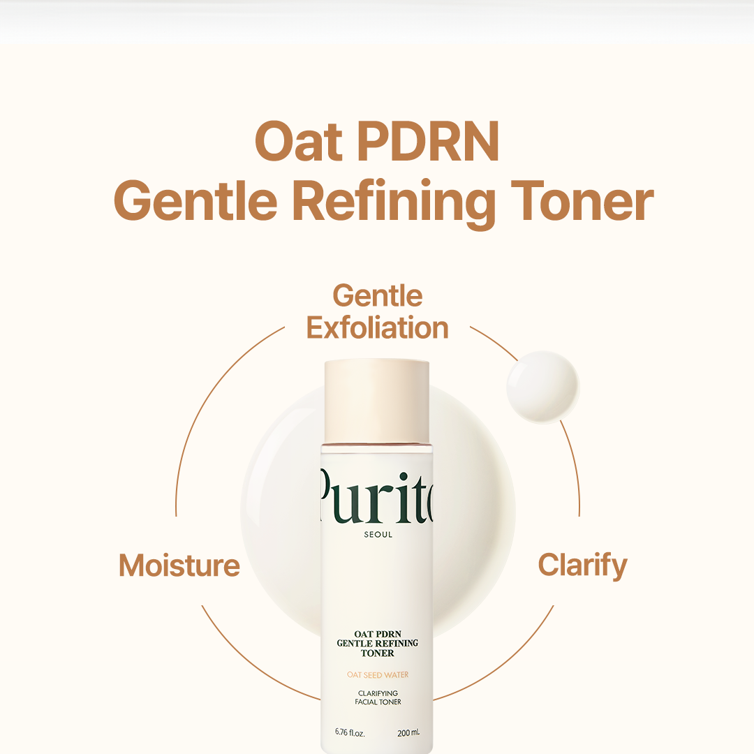 Purito Seoul – Oat PDRN Gentle Refining Toner 200 ml
