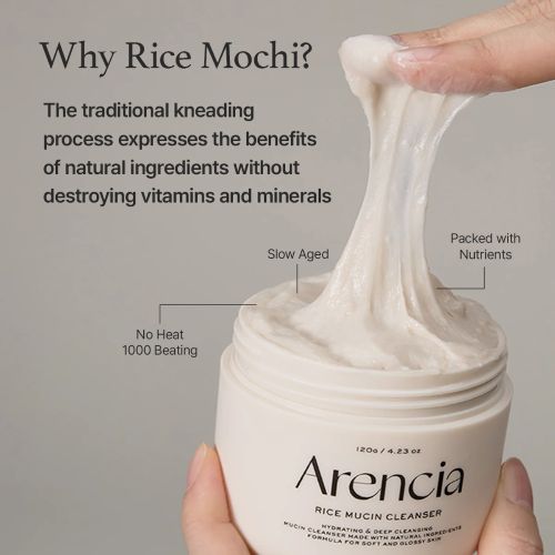 ARENCIA Rice Mucin Face Cleanser 120g