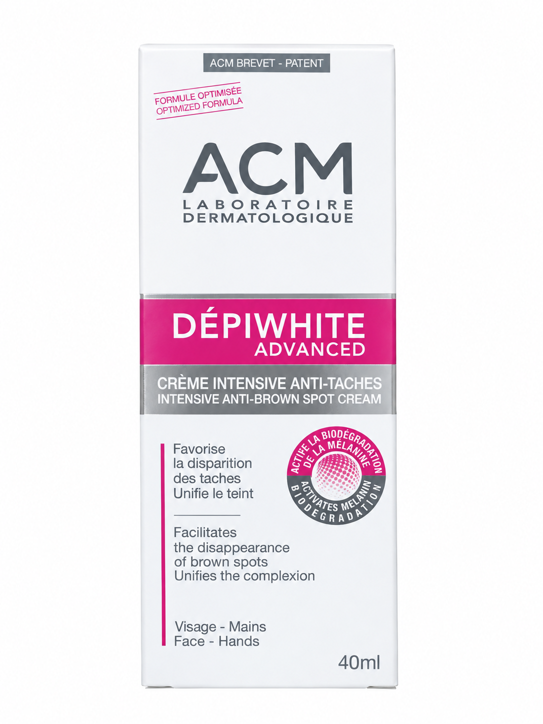 ACM Depiwhite Advanced anti brown spot cream 40ml Main image