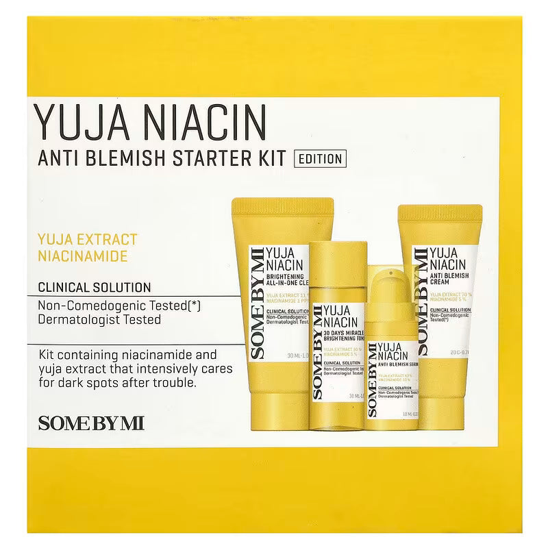 SOME BY MI - Yuja Niacin Anti Blemish Starter Kit [4 pcs]