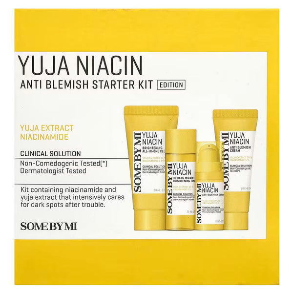 SOME BY MI - Yuja Niacin Anti Blemish Starter Kit [4 pcs]