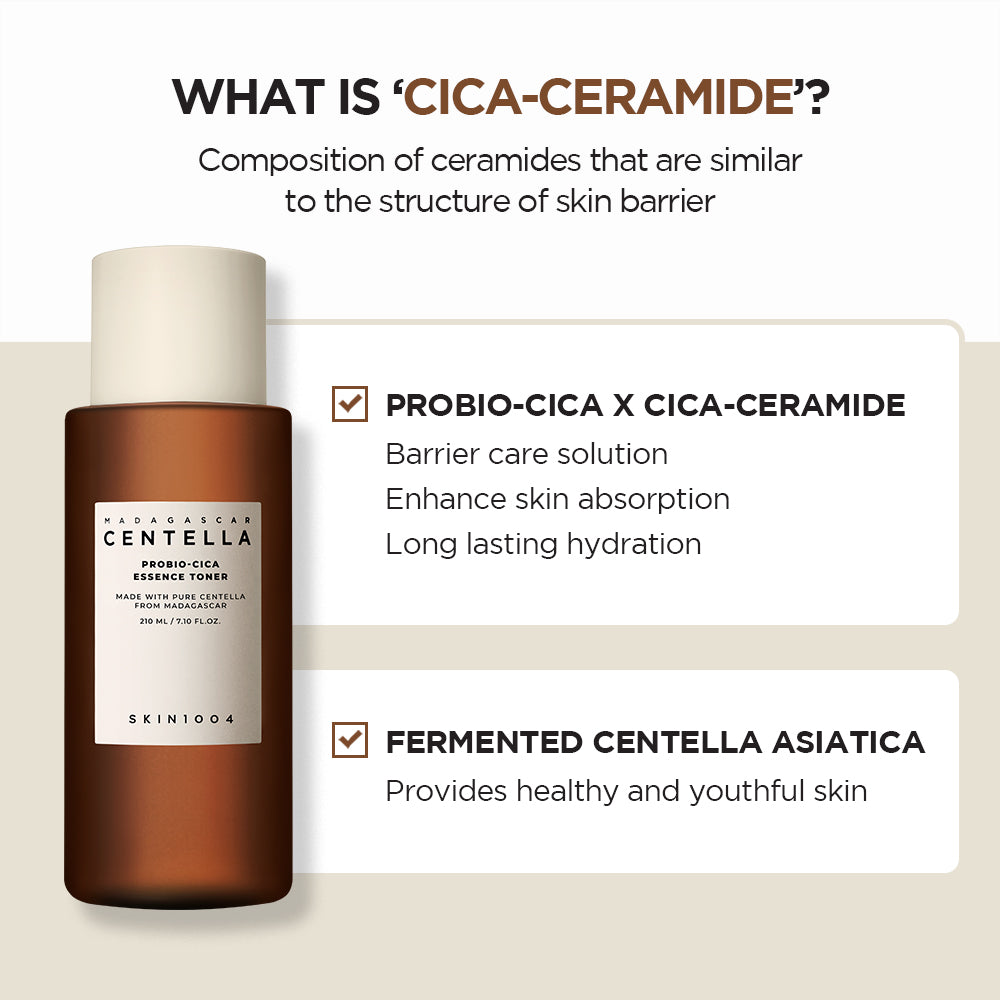 SKIN 1004 - Madagascar Centella Probio-Cica Essence Toner 210ML