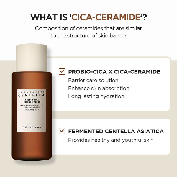 SKIN 1004 - Madagascar Centella Probio-Cica Essence Toner 210ML