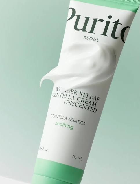 Purito, Wonder Releaf Centella Cream, Unscented (50 ml)