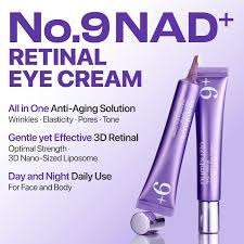 Numbuzin No.9 NAD+ Retinal Volumetox Eye Cream Tube 20Ml